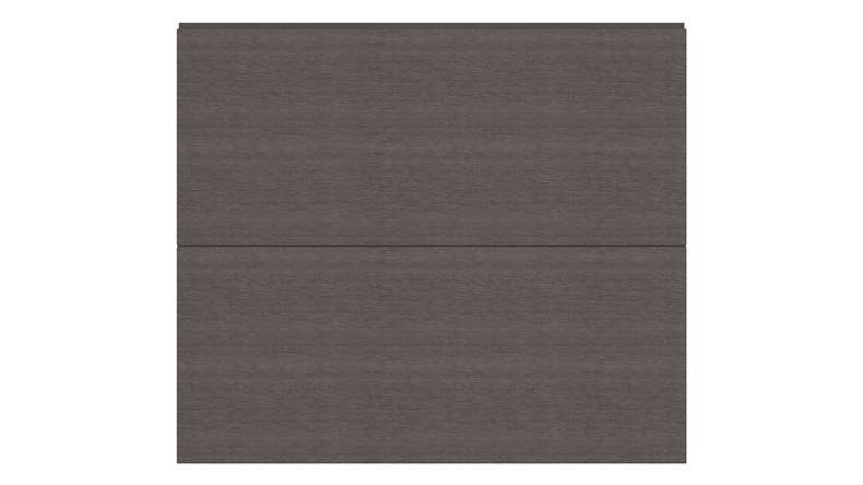 planeo INFINITY XL-Board - WPC CoEx Steckzaun Dunkelgrau 176 x 183 cm