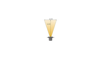planeo Gartenbeleuchtung 12V - LED-Einbaustrahler Agate - 2.6W 230 Lumen