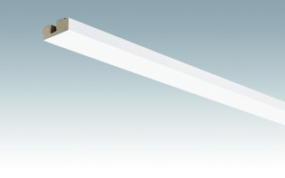 MEISTER Sockelleisten Deckenabschlussleisten Whiteline 4074 - 2380 x 40 x 15 mm (200032-2380-04074 - 2600234074)