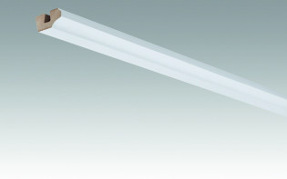 MEISTER Sockelleisten Deckenabschlussleisten Weiß streichfähig DF 2222 - 2380 x 38 x 19 mm (200031-2380-02222 - 2601232222)