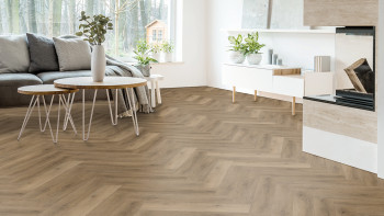 planeo Klick Vinyl - Herringbone Eiche Bregenz (KH-4004)