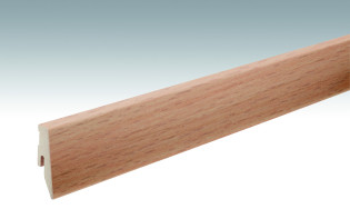 MEISTER Sockelleisten Fußleisten Buche 6201 - 2380 x 60 x 20 mm (200005-2380-06201 - 6938236201)