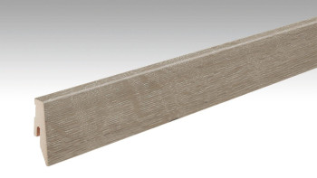 MEISTER Sockelleisten Fußleisten Grey Oak 6671 | - 2380 x 60 x 20 mm (200005-2380-06671 - 6938236671)