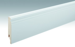 MEISTER Sockelleisten Fußleisten Weiß streichfähig DF 2222 - 2380 x 100 x 18 mm (200002-2380-02222 - 6946232222)