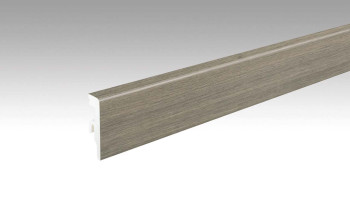 MEISTER Sockelleisten Fußleisten Aqua Schlosseiche dunkel 6842 - 2380 x 60 x 16 mm (200014-2380-06842 - 6949236842)