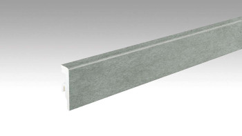 MEISTER Sockelleisten Fußleisten Aqua Moon Grey 7412 - 2380 x 60 x 16 mm (200014-2380-07412 - 6949237412)