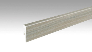 MEISTER Sockelleisten Fußleisten Aqua Eiche White Cliffs 7435 - 2380 x 60 x 16 mm (200014-2380-07435 - 6949237435)