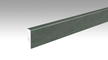 MEISTER Sockelleisten Fußleisten Aqua Black Rock 7437 - 2380 x 60 x 16 mm (200014-2380-07437 - 6949237437)