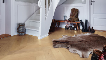 planeo Holzboden - Edelholz Herringbone Eiche Skien | Made in Germany (EDP-9298)