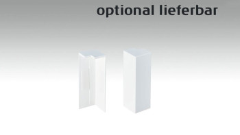 planeo Sockelleiste Modern weiß 18 x 80 mm