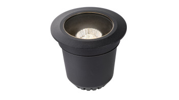 planeo Gartenbeleuchtung 12V - LED-Einbauleuchte Atik R1 Einbaustrahler LED dimmbar - 9W 750 Lumen