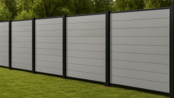planeo Classic - BPC Steckzaun Grau