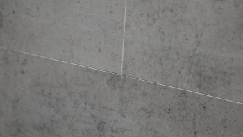 Skaben DesignWall Aqua Wandverkleidung Kunststoff - Beton Oscuro XL 120 x 30 cm