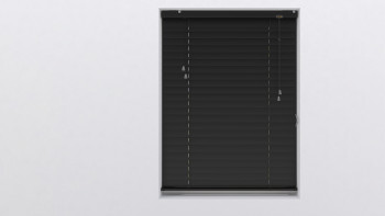 planeo Aluminium Jalousie 50mm Matt Schwarz
