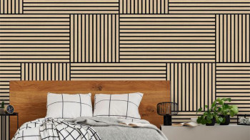 planeo Akustikpaneel - MixWall Timber Solid Flare Oak 52 x 104 cm | Echtholzfurnier (PLMW-00411A)
