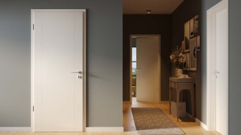 planeo Lack-Innentür Lack 2.0 - Ingwin 9010 Weisslack