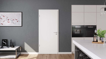 planeo Lack-Innentür Lack 2.0 - Irwin 9010 Weisslack