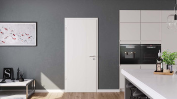 planeo Lack-Innentür Lack 2.0 - Kaike 9016 Weisslack