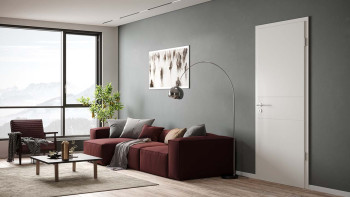 planeo Lack-Innentür Lack 2.0 - Karolis 9010 Weisslack