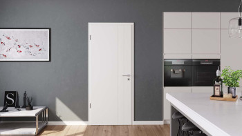 planeo Lack-Innentür Lack 2.0 - Klotild 9010 Weisslack