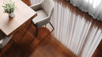 planeo Laminat - BlueLine Plateau Merbau High gloss (L100P2916HG)