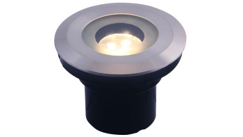 planeo Gartenbeleuchtung 12V - LED-Einbaustrahler Agate - 2.6W 230 Lumen
