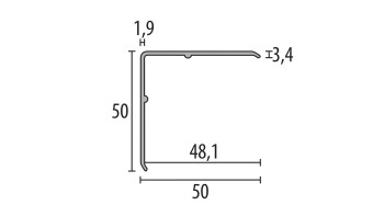planeo Eckschutzwinkelprofil 250cm