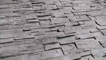 planeo Fassadenplatte Steinoptik - NovikStone DS Anthracite 1054 x 334 mm