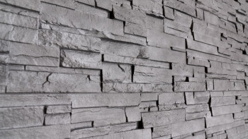 planeo Fassadenplatte Steinoptik - NovikStone DS Anthracite 1054 x 334 mm
