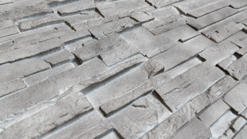 planeo Fassadenplatte Steinoptik - NovikStone DS Basalt 1054 x 334 mm