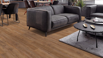 planeo Rigid Klick Vinyl - FlexCore 55 Chocolate Oak | Trittschalldämmung integr. (plfc-5145FS55)
