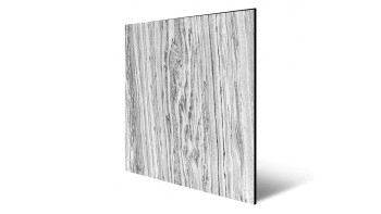 planeo Akustikpaneel - MixWall Mineral Mood Polar Marble 52 x 52 cm | Echtstein (PLMW-10411C)