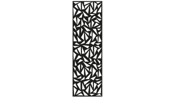 planeo Gardence - Designelement Triangle Anthrazit | DB703 60 x 180cm