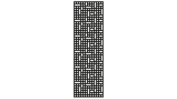 planeo Gardence - Designelement Mesh Anthrazit | DB703 60 x 180cm
