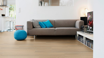Wineo Klebevinyl - 400 wood XL Calm Ash Beige | Synchronprägung (DB290WXL)