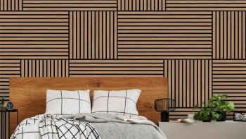 planeo Akustikpaneel - MixWall Timber Solid Ravon Oak 52 x 104 cm | Echtholzfurnier (PLMW-30411A)