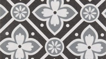 Gerflor CV-Belag - BOOSTER ALMA BLACK & WHITE - 2316