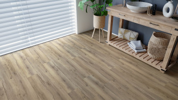 planeo Designboden zum Klicken - Eco Home&Health Rustic Oak Grey | Trittschalldämmung integr. (LO-EK-04)