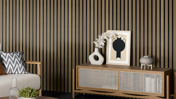 Skaben Akustikpaneele 6mm SilentWall Comfort Light - Eiche Rustikal - 250 x 30 cm