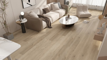 planeo Rigid Klick Vinyl - ObjektPRO Eiche Avantgarde 1,83m lange XL Diele | Trittschalldämmung integr. (SP183-04)