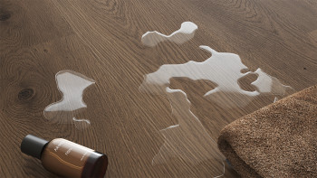 planeo Rigid Klick Vinyl - ObjektPRO Eiche Supreme 1,83m lange XL Diele | Trittschalldämmung integr. (SP183-05)