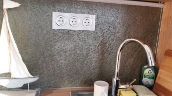 planeo EVOLITH Slate&Stone - Naturstein Wandverkleidung Urban Grey 1220 x 610 mm