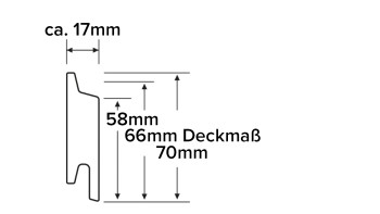 planeo Fassado - WPC Rhombusleiste Fassadenverkleidung Prime Lehm