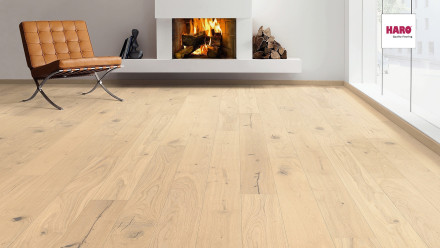 Haro Parkett 4000 2V Eiche sand pur Sauvage (535446)