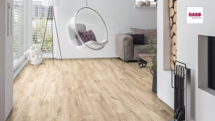 HARO Korkboden zum Klicken Corkett Arteo XL Shabby Oak weiß       (537259)