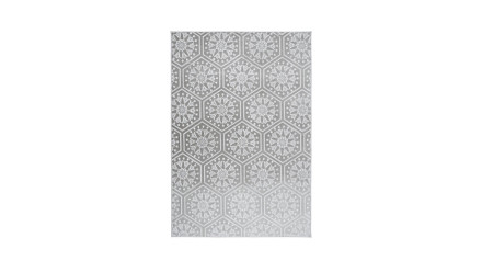 planeo Teppich - Monroe 200 Grau / Blau 