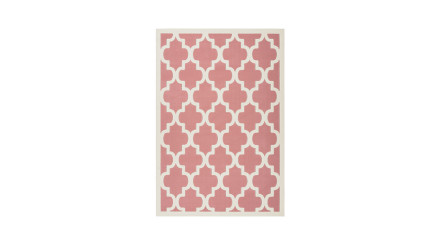 planeo Teppich - Manolya 2097 Rosa / Elfenbein 