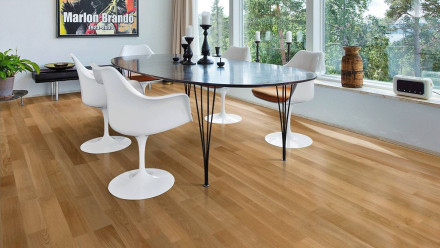 Kährs Parkett Avanti - Eiche Classic Landhausdiele Naturgeölt gebürstet, Microfase, splint