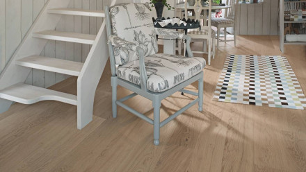 Kährs Parkett Avanti - Eiche Classic Weiß Landhausdiele Naturgeölt gebürstet