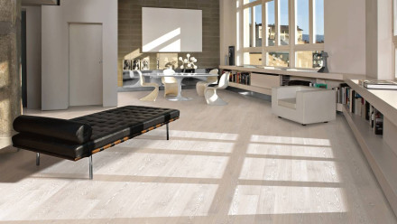 Kährs Parkett - Classic Nouveau Eiche Noveau Snow -  Landhausdiele (1-Stab)